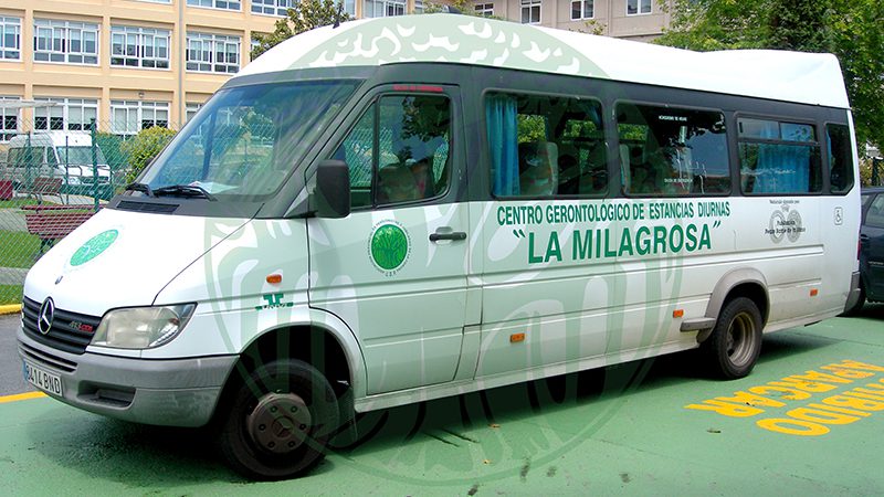 Day Care Centre La Milagrosa. Adapted transport
